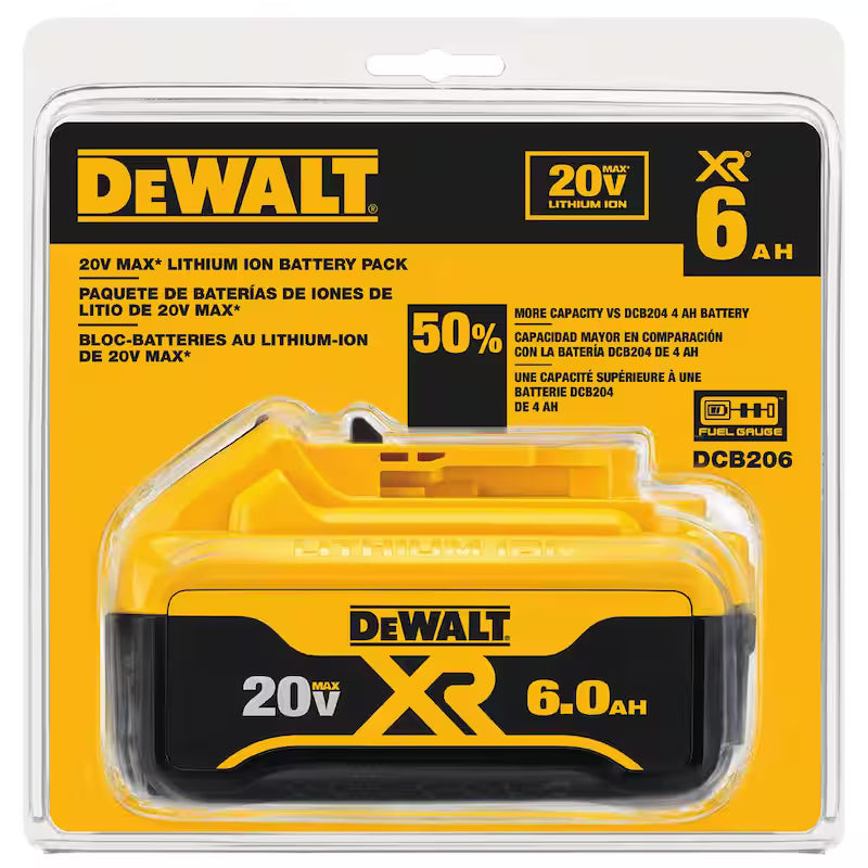 20V MAX Lithium-Ion 6.0Ah Battery Pack U829689