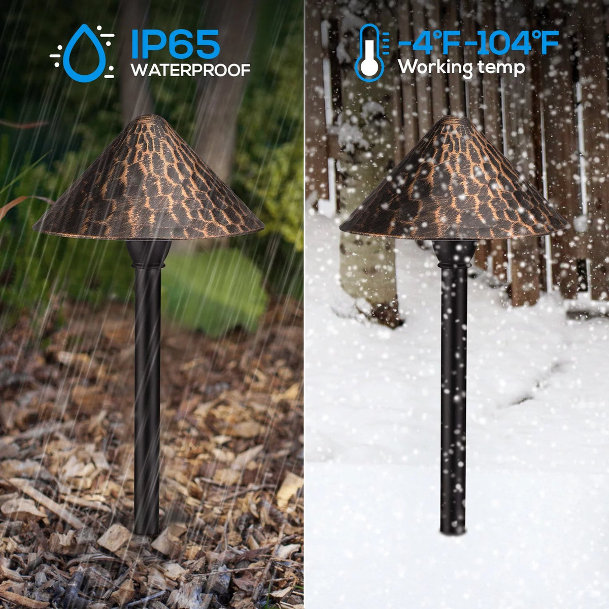 12 Pack Low Voltage LED Landscape Lighting Y906