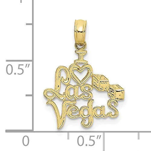 10K Yellow Gold Charm V907164
