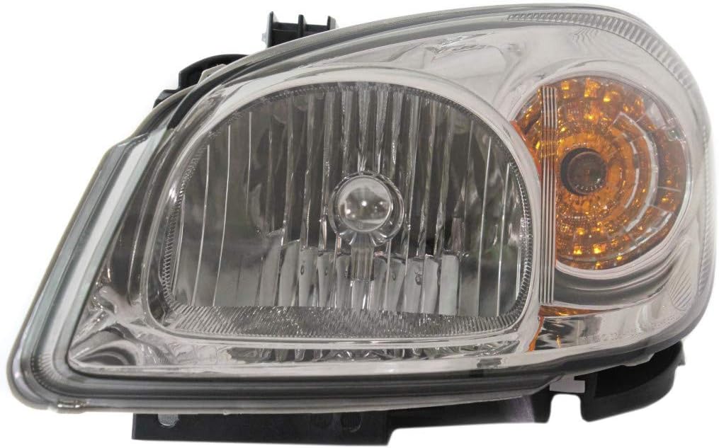 2008 2010 Chevy Cobalt Headlight Assembly Driver Side with Bulbs W44139