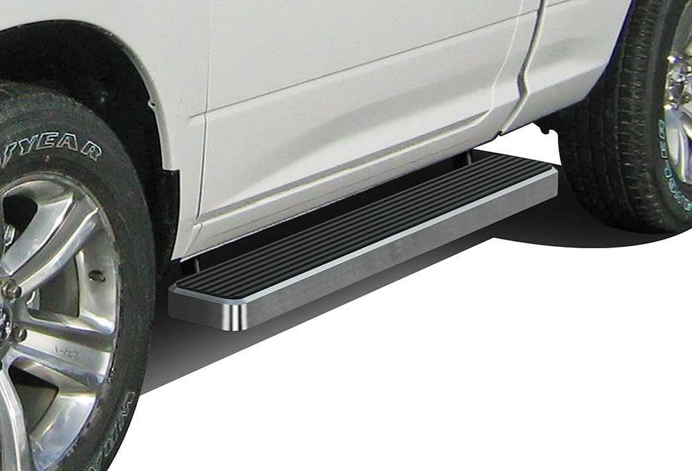 Silver 6 inches Running Boards Nerf Bars Side Steps Step Rails D1202