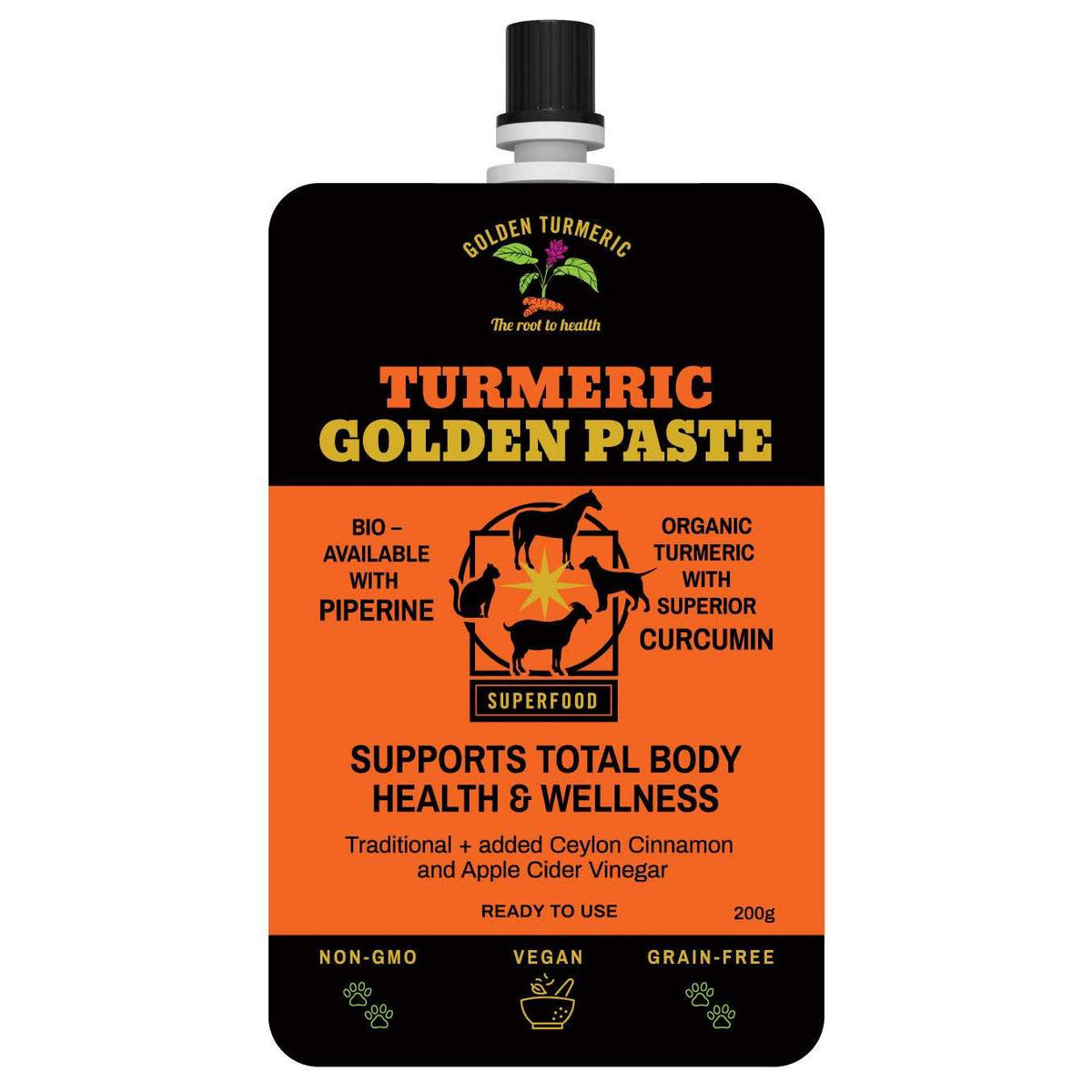 Turmeric Golden Paste for Pets 7 OZ V2463