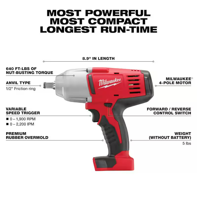 18V Cordless 5-Tool Combo Kit with Batteries Charger Tool Bag V818