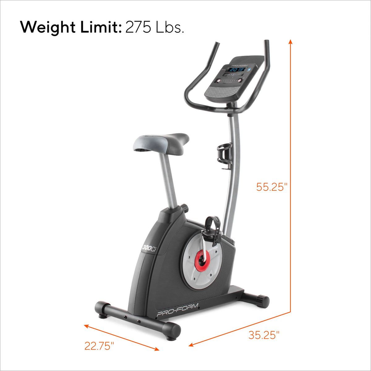 Upright Stationary Exercise Bike B4515