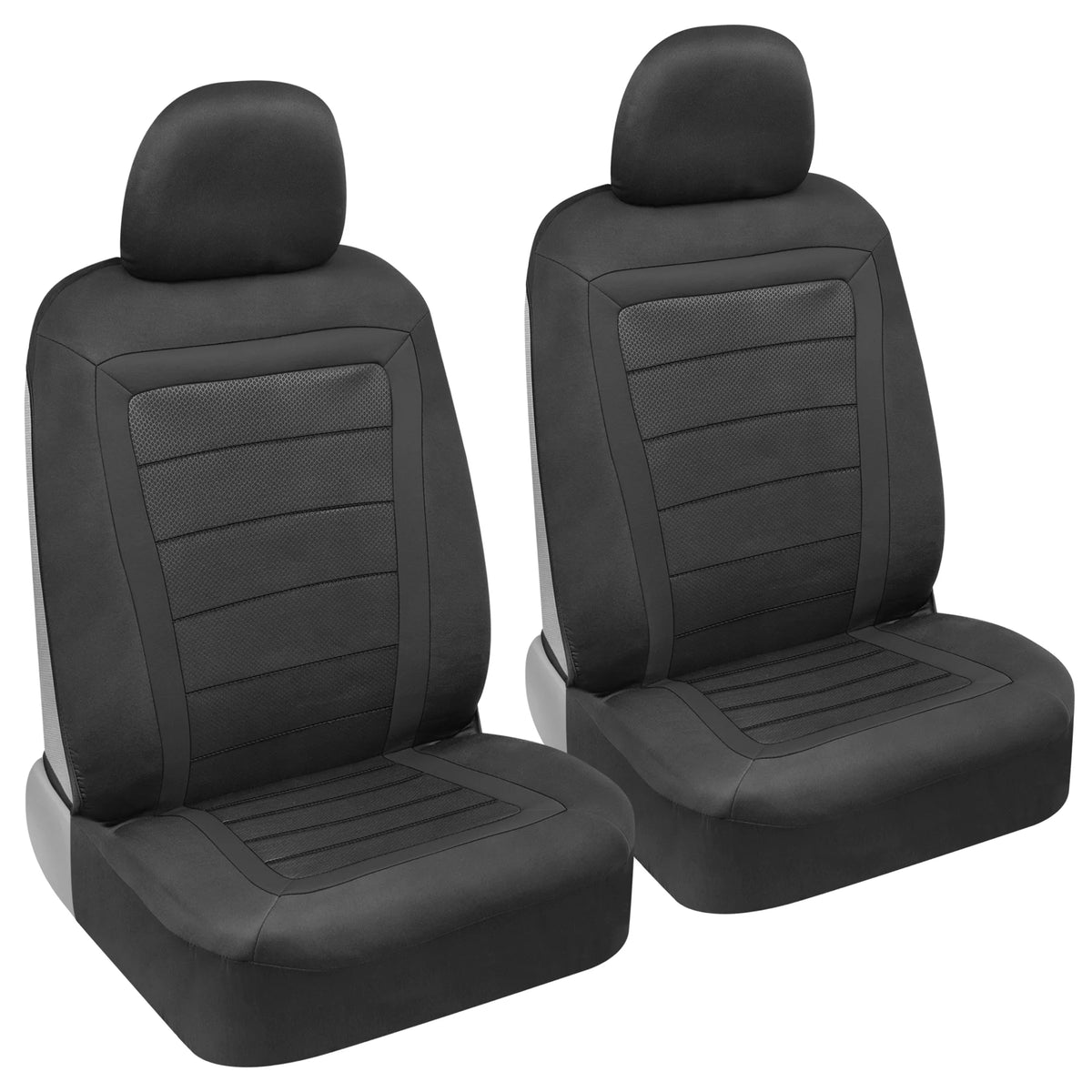 Black Sideless Front Seat Protector Pair V550692