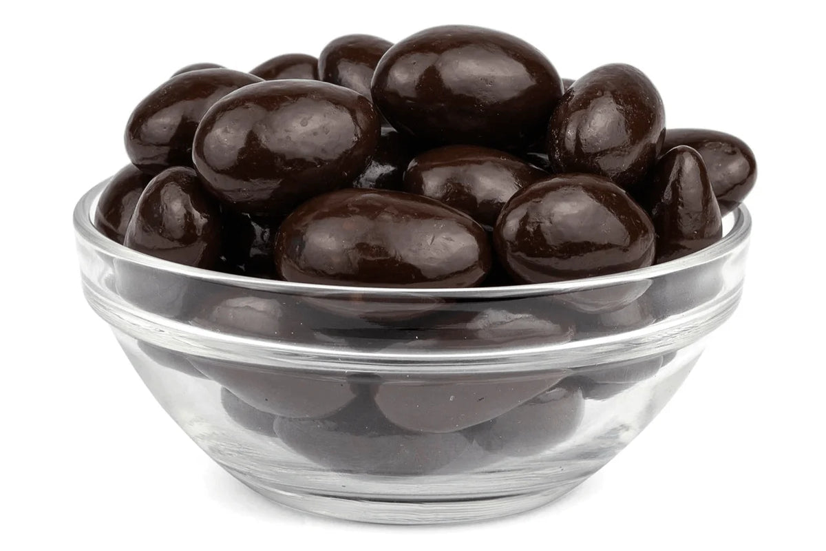 Dark Chocolate-Covered Almonds 20 lbs H360