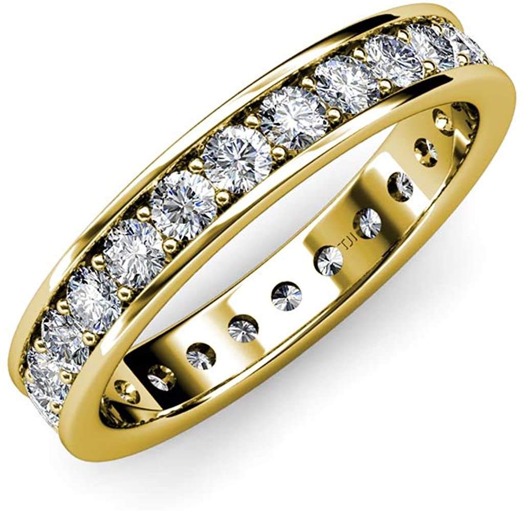 18K Yellow Gold Eternity Ring X7090