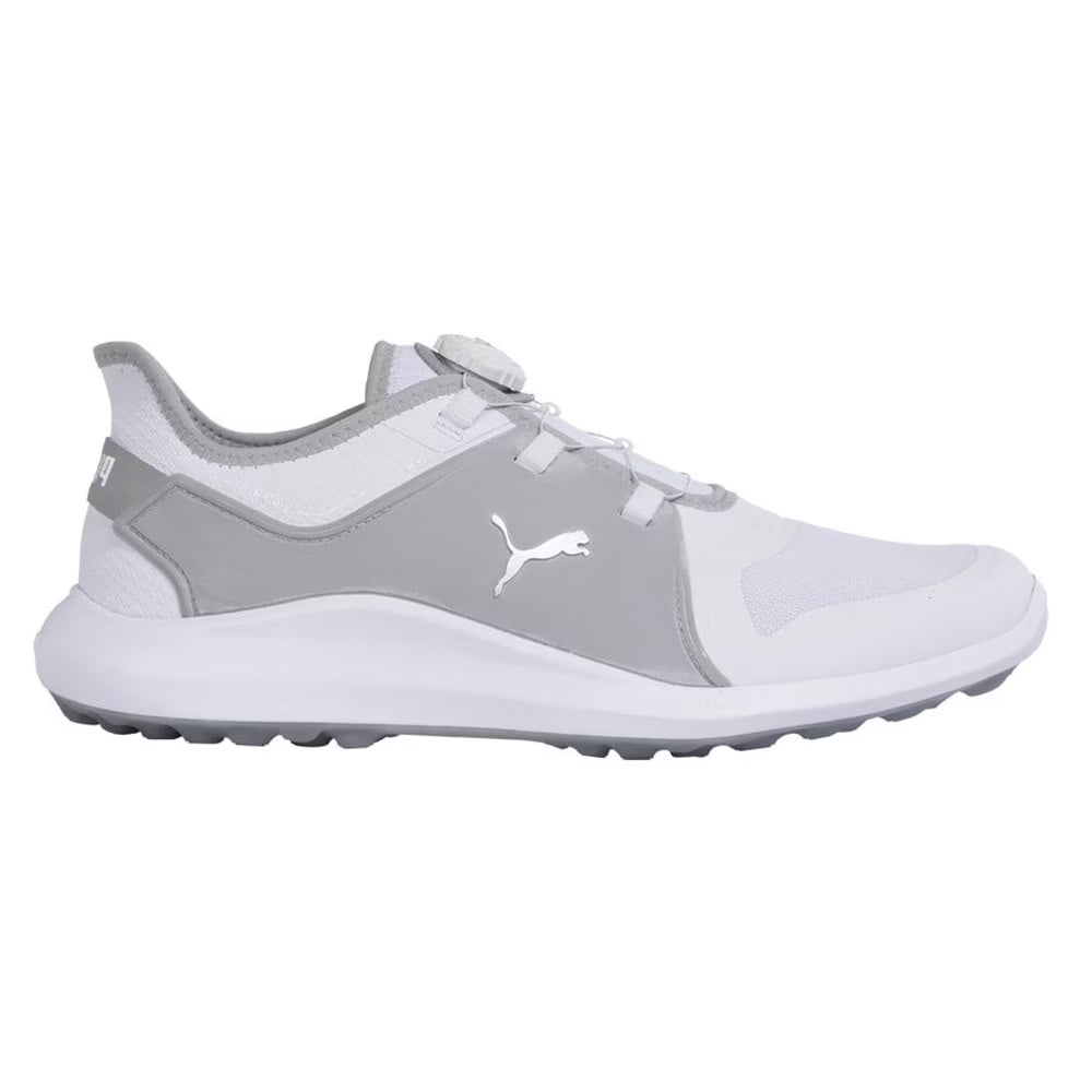 White / Silver High Rise Golf Shoes I542273