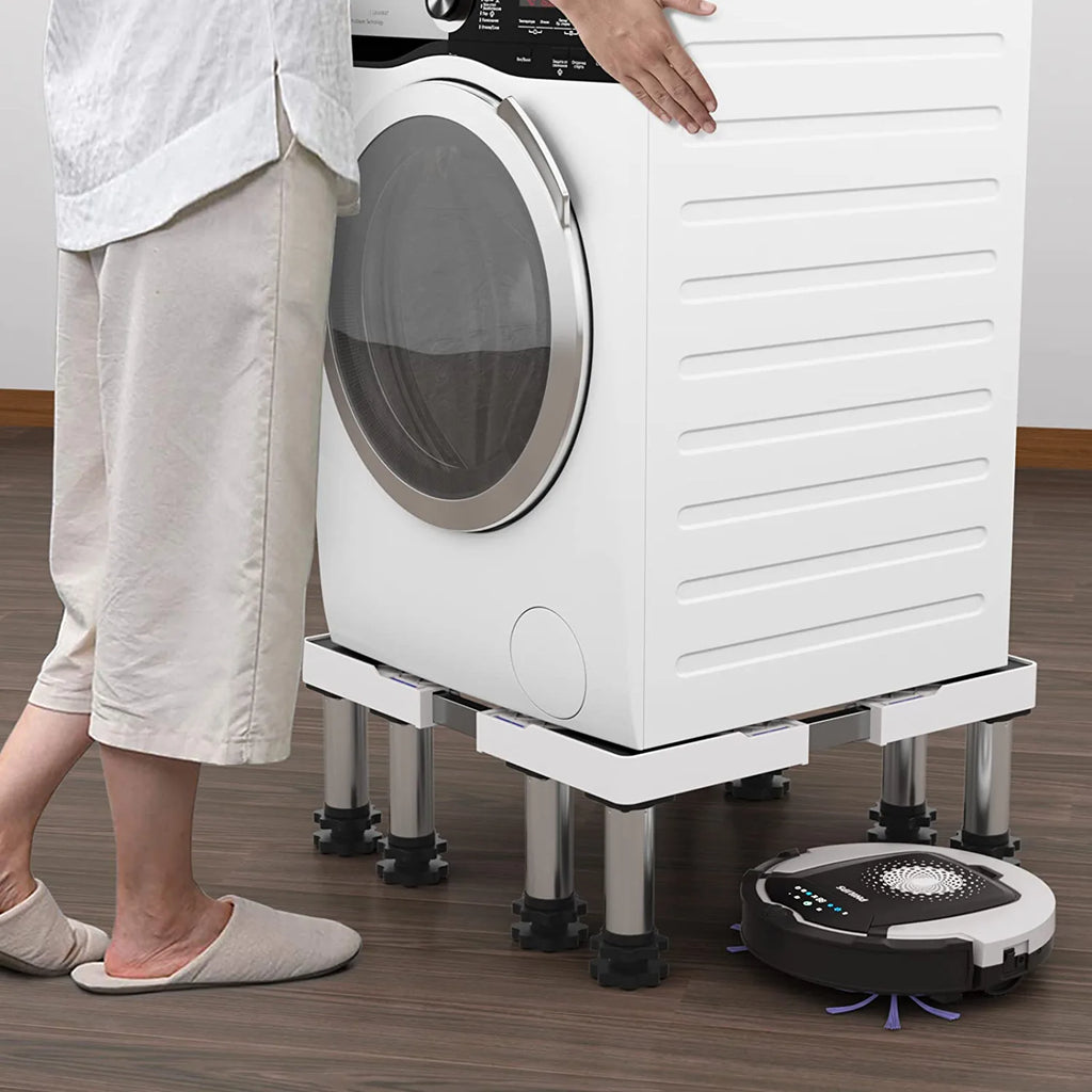 Silver Mini Fridge Stand for Washer D19041