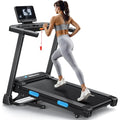 Foldable Treadmill with Incline, 7.5MPH, 16.5" Wider Belt B137205