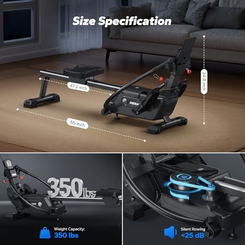Magnetic Rowing Machine with 16-Level U2372