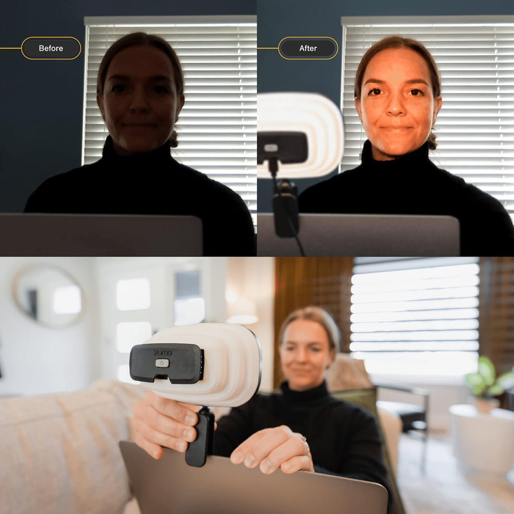 Portable USB Video Conference Light with 4 Soft Light Levels G694277