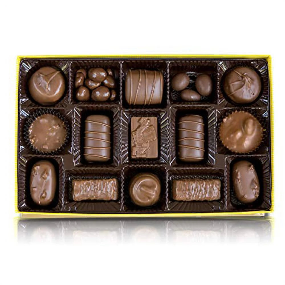 12 Ounce Box Pack of 3 Milk Chocolate Assortment Z129