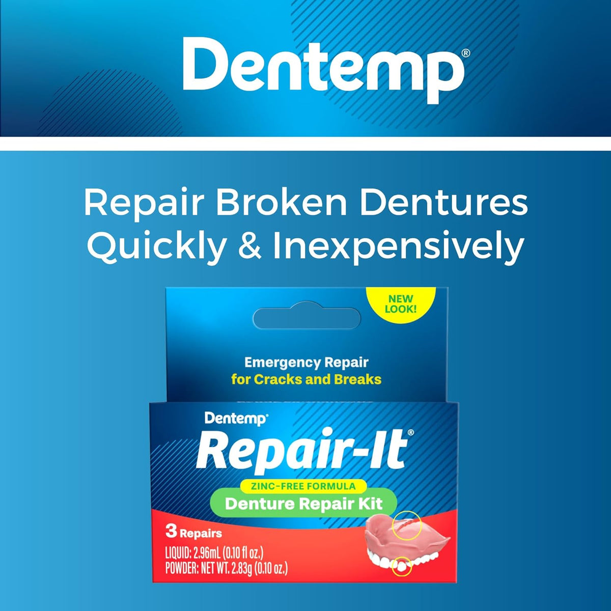 Denture Repair Kit K563