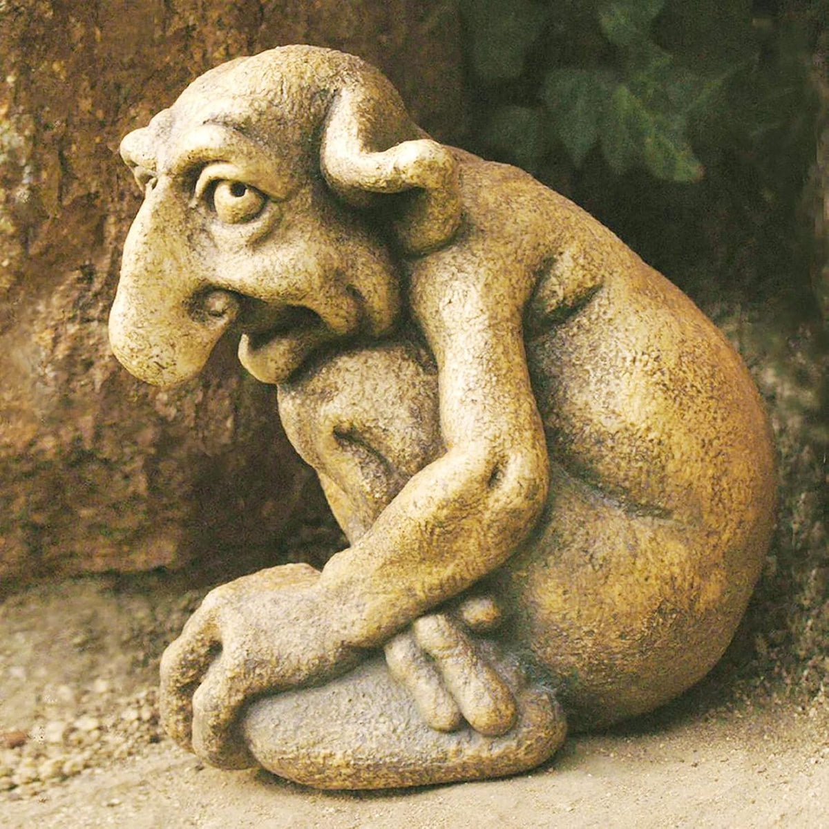Cast Stone Troll Statues W63641