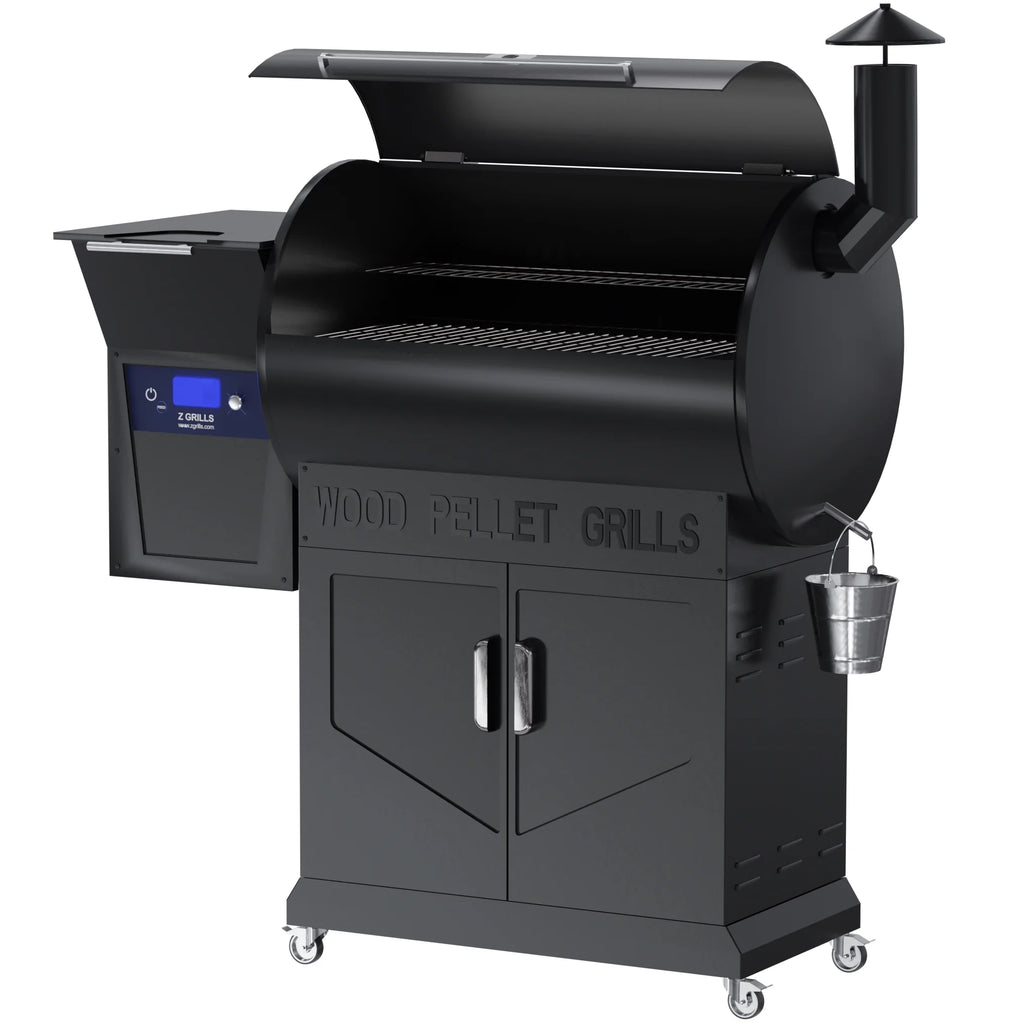 Black Pellet Grill & Smoker T504