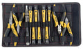 26 Piece ESD Safe Precision Screwdrivers Pliers and Bits Set with Velcro Pouch B60622