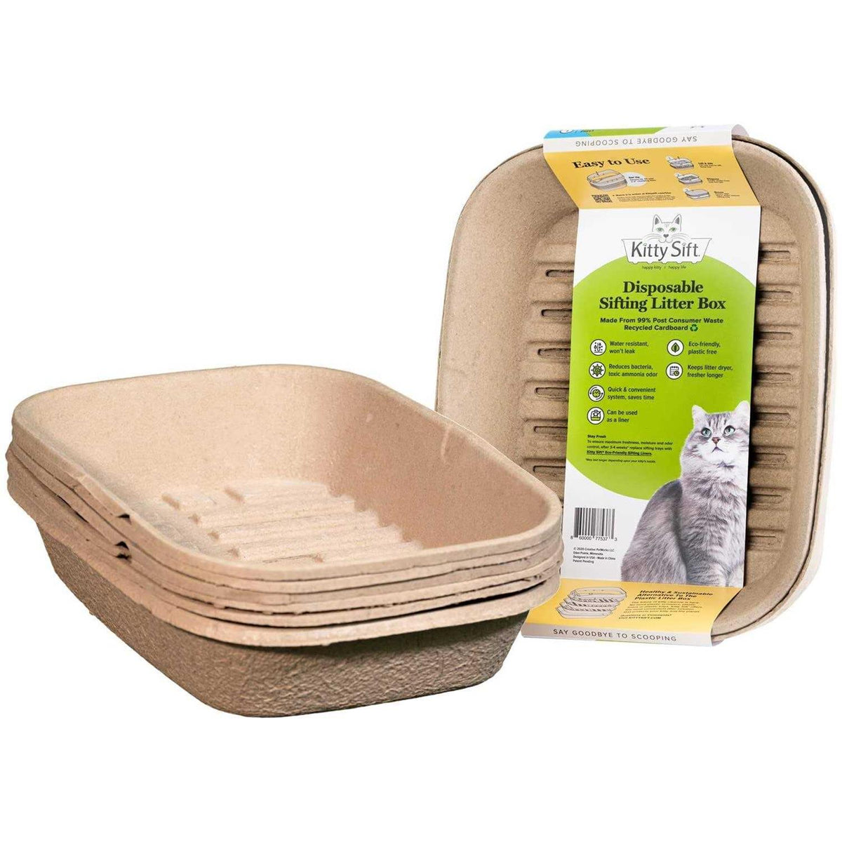 Disposable Sifting Litter Box O555