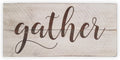 Rustic Engraved Wood Sign X23074