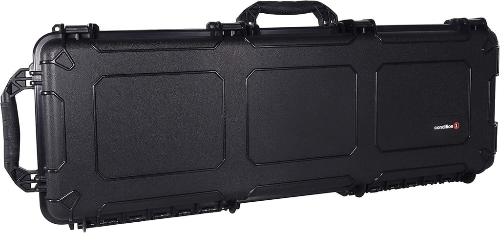Black Tactical Rifle Case with Foam G228