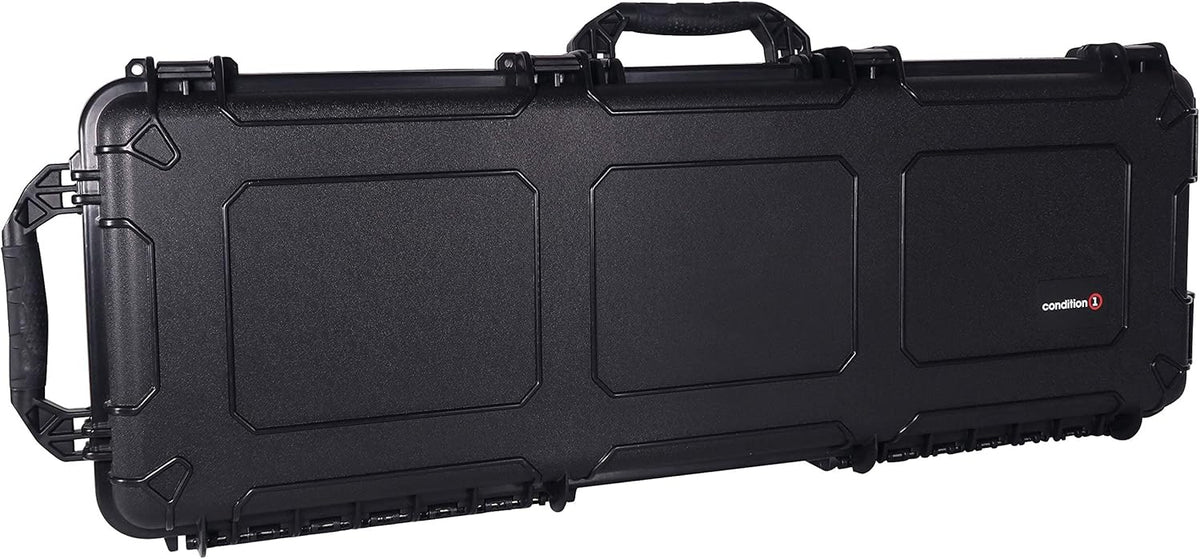 Black Tactical Rifle Case with Foam G228