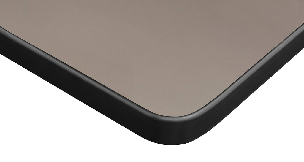 Mocha Walnut Square 48 in. Breakroom Table K547829