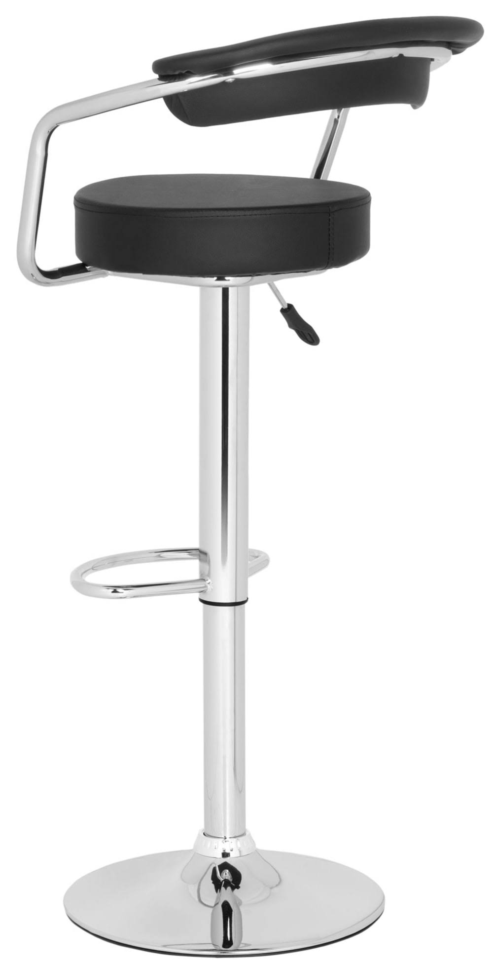 White Swivel Bar Stool R212
