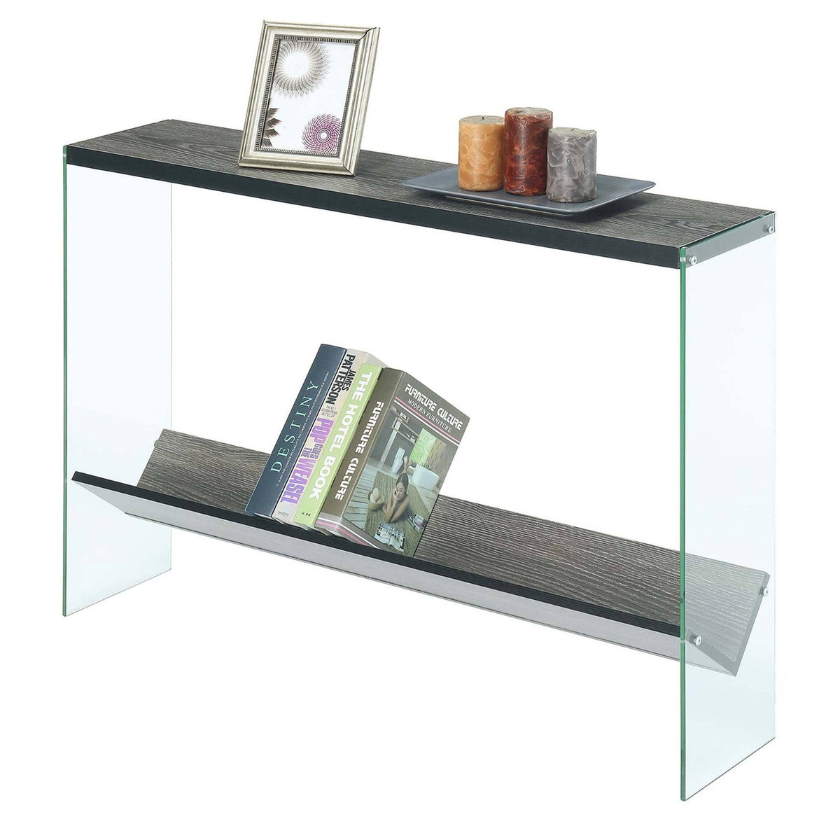Weathered Grey Console Table R35944