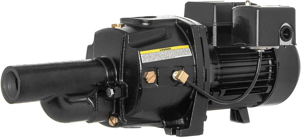 1/2 HP Cast Iron Convertible Jet Well Pump with Ejector Kit V56097