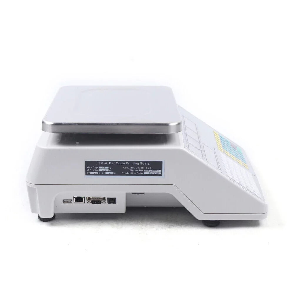 Digital Deli Meat Food Computing Retail Price Scale 66LB with Printer C88939