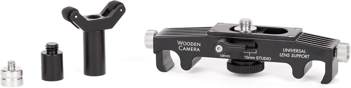 Universal Lens Support with Rolling Y-Bracket and Height Extension Posts C819