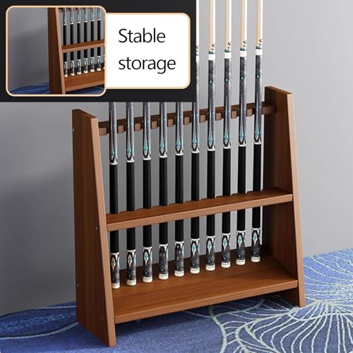 White Portable Pool Cue Rack Stand V57062