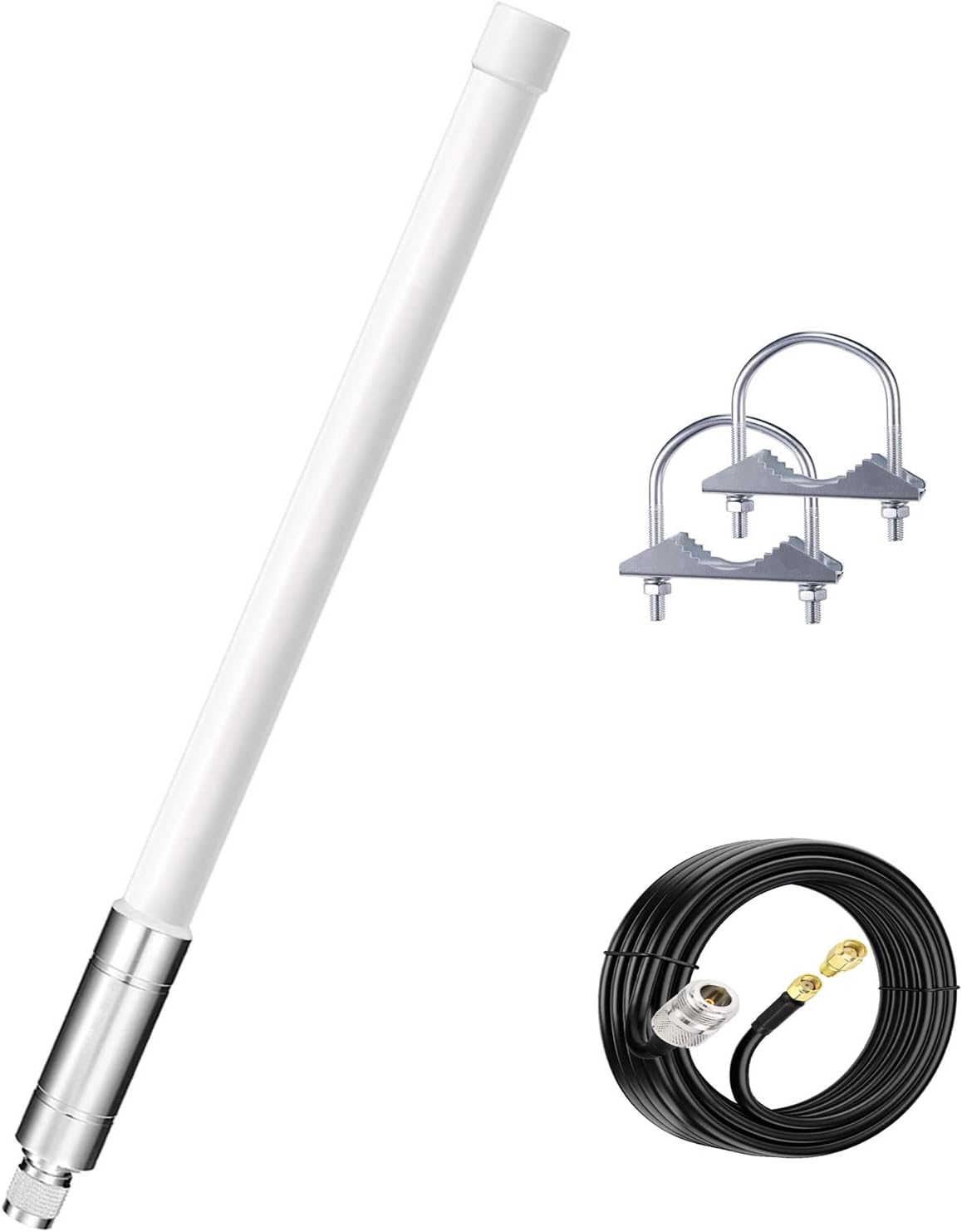 31.5inch 5.8 dBi 915MHz Antenna with 10ft Low Loss Cable E3765