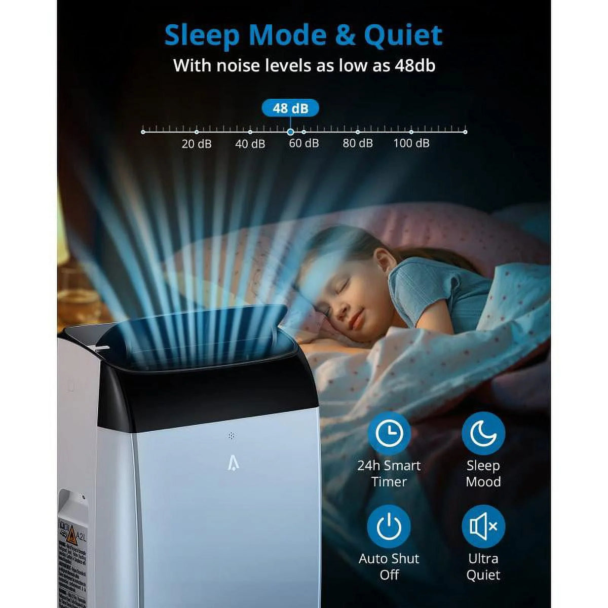 10000 BTU Portable Air Conditioner 3-in-1 with Remote Control G552