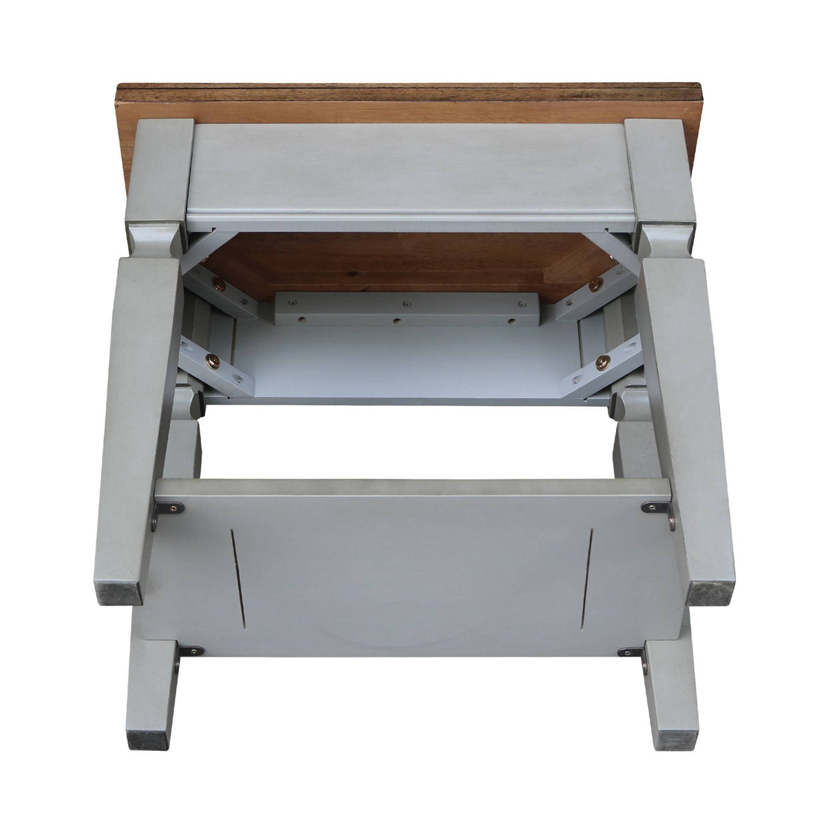 Vista Side Table Hickory Stone Finish U3620