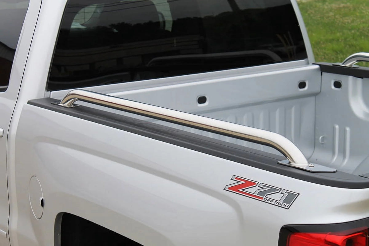 Stainless Truck Side Bed Rails for 8ft Bed E42660