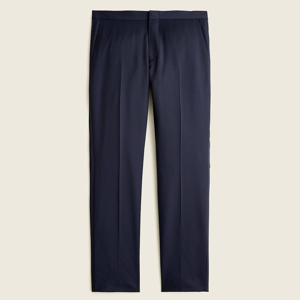 Slim-Fit Tuxedo Pant in Italian Wool O3481