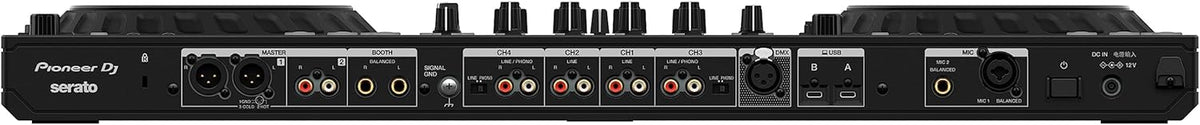 Black 4-deck DJ Controller A301