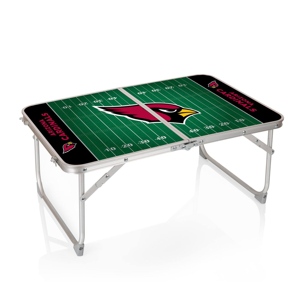 Charcoal Wood Grain Mini Portable Table X255247