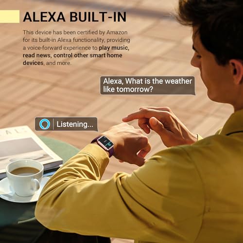 1.8'' Fitness Tracker Smart Watch Black Y65497