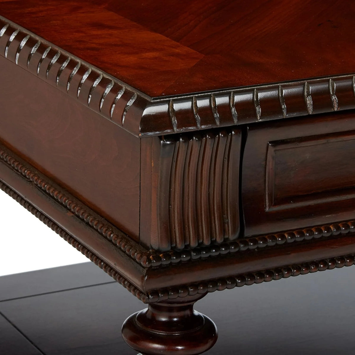 Brown Rectangular Castered Cocktail Table X255135