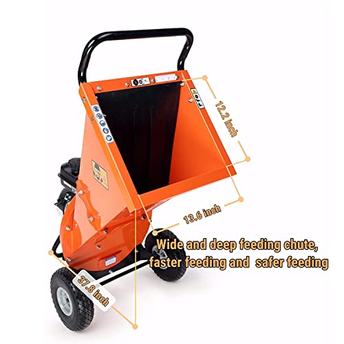 7 HP 212cc Gas Powered Wood Chipper Shredder Mulcher C856922
