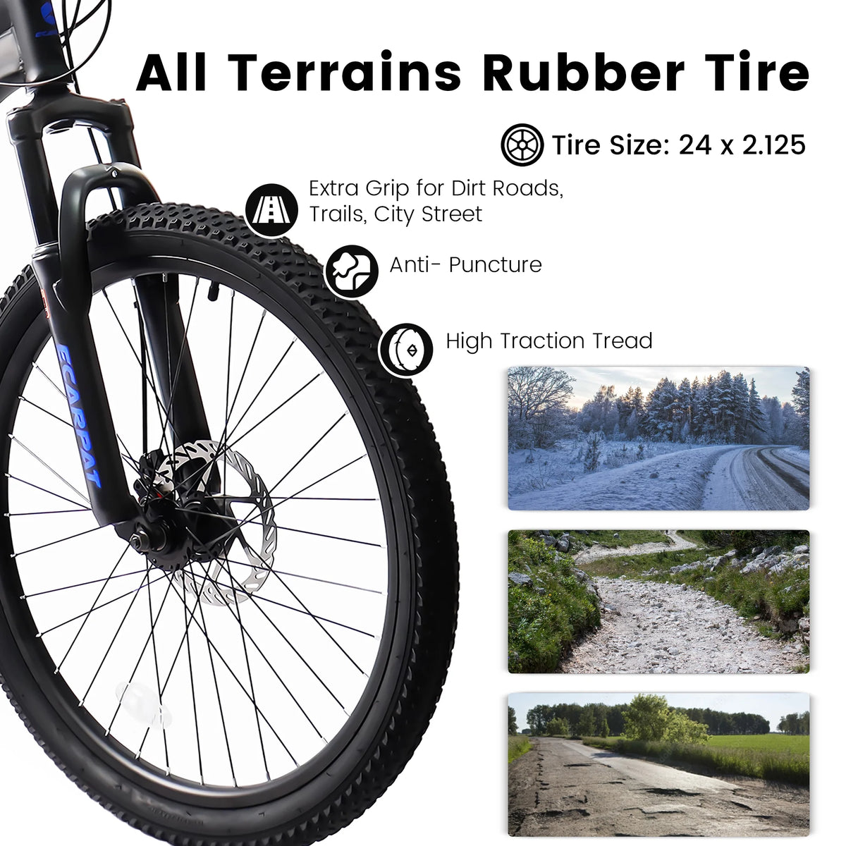 24 Inch 21-Speed Full Suspension Mountain Bike C70177