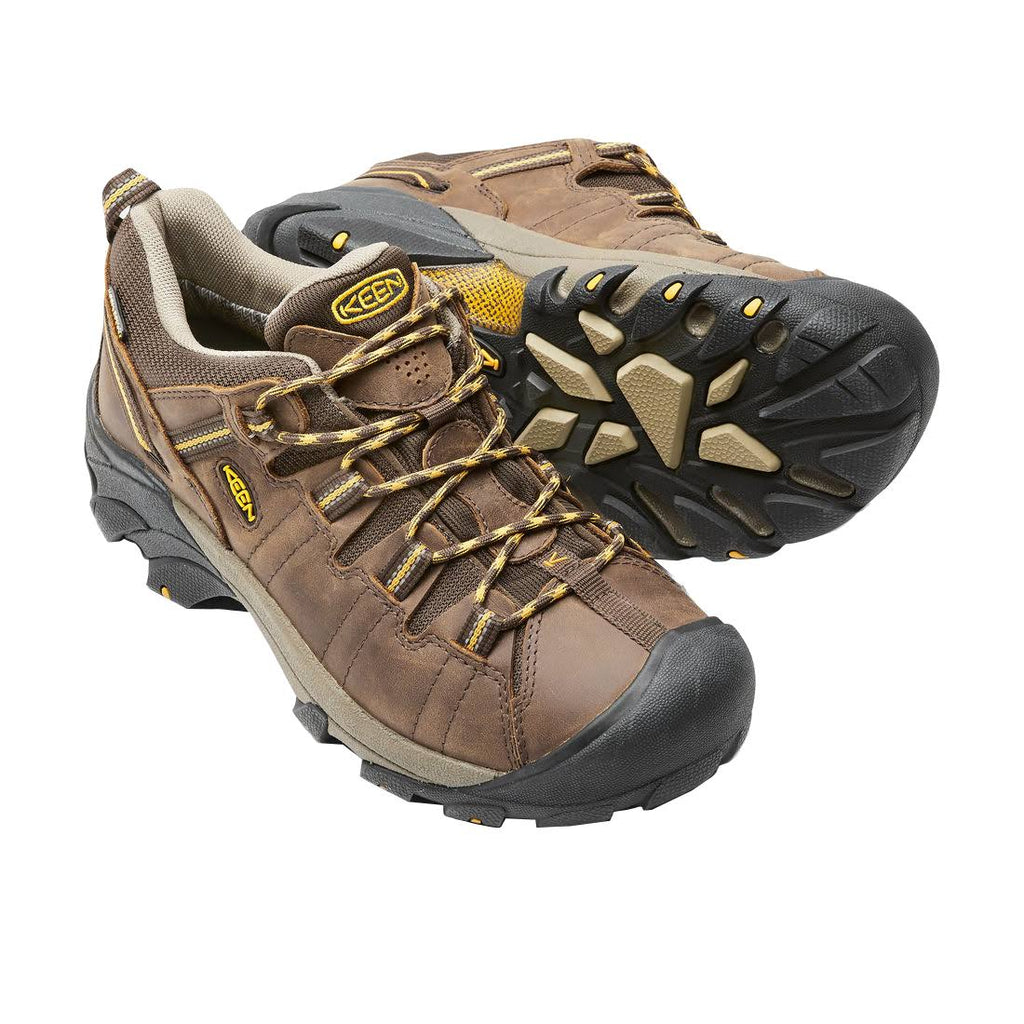 Cascade Brown/Golden Yellow Wide Hiking Boots B666092