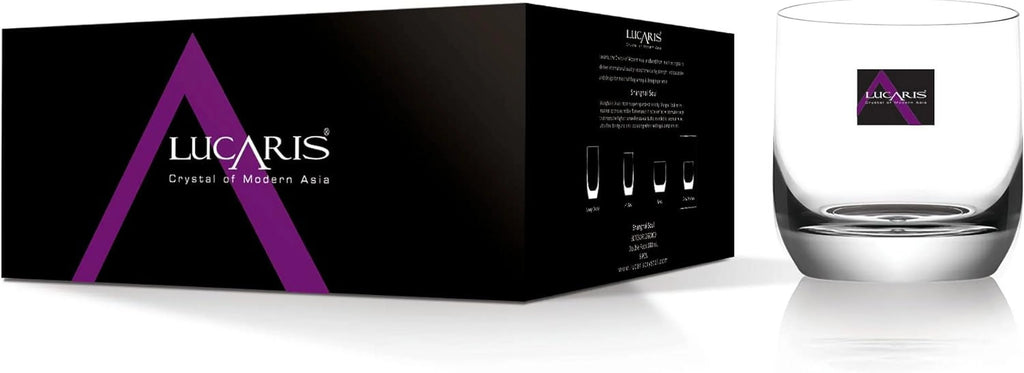 Crystal Double Old Fashioned Glasses Set Of 6 P792