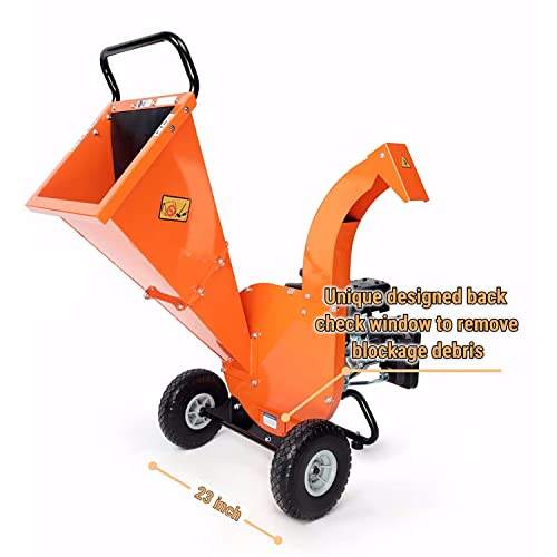 7 HP 212cc Gas Powered Wood Chipper Shredder Mulcher C856922