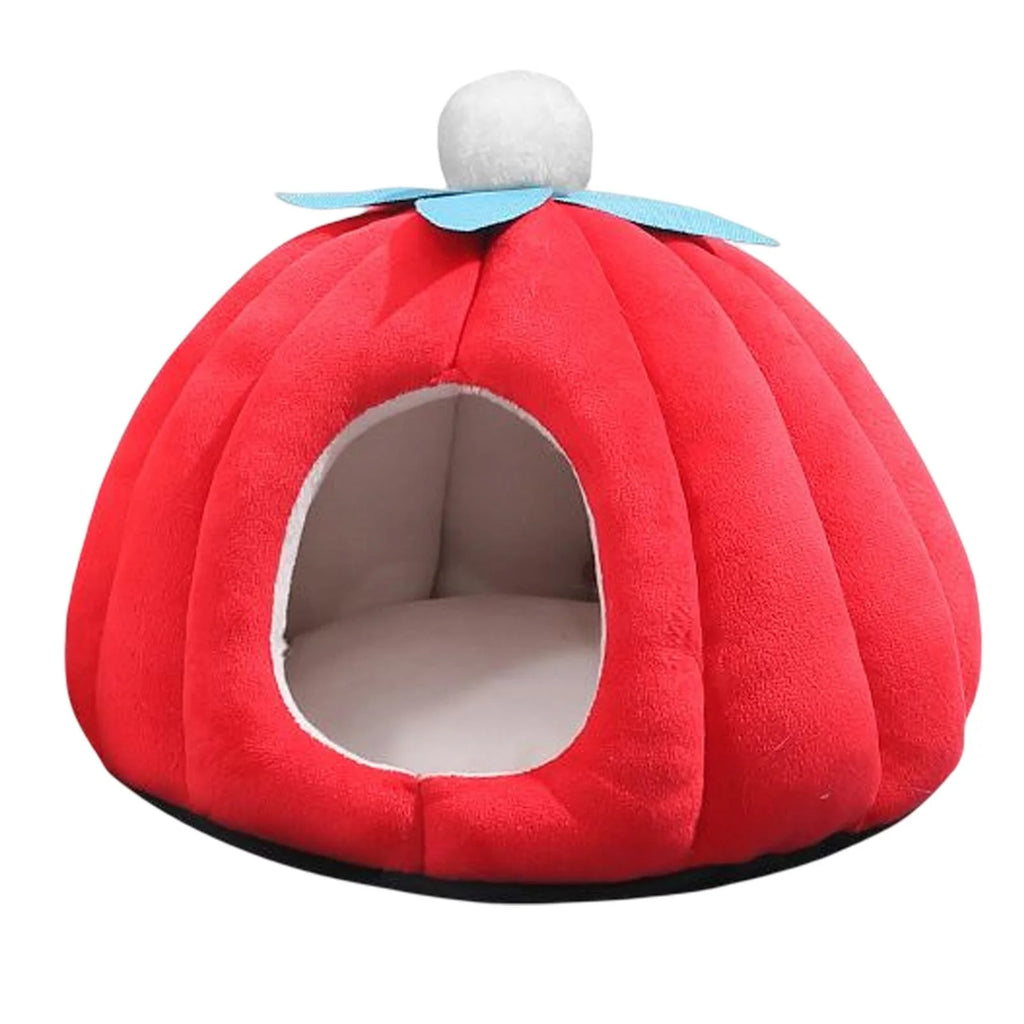 Cat Bed Igloo Pet Bed Cat House Hut Kitten Bed Hideaway Small Dog Tent Bed T948