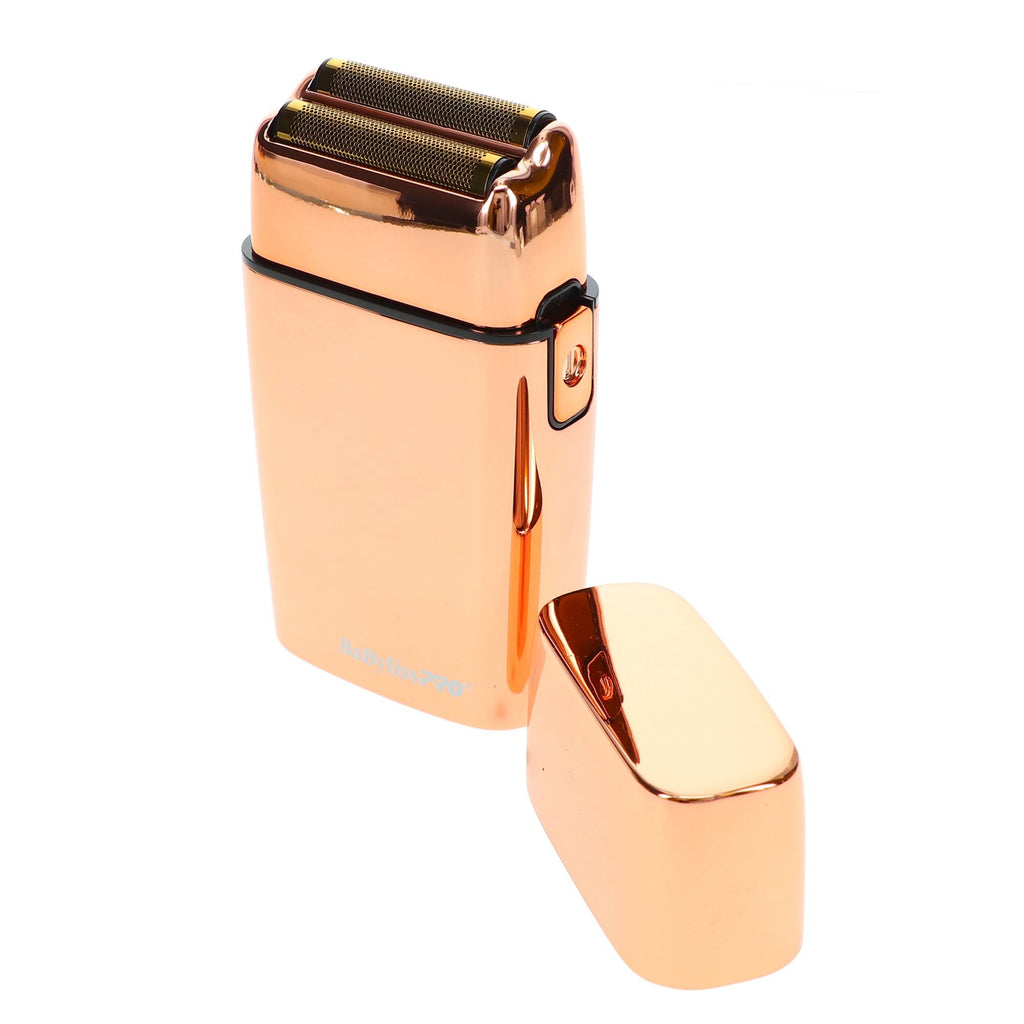 Cordless Metal Double Foil Rose Gold Shaver W282875