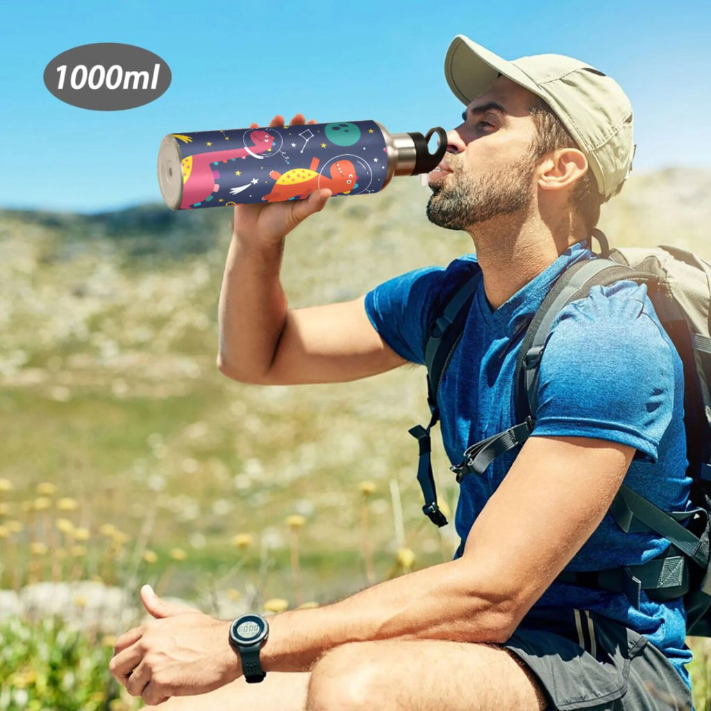 Stainless Steel Insulated Water Bottle with Straw Lid G50119