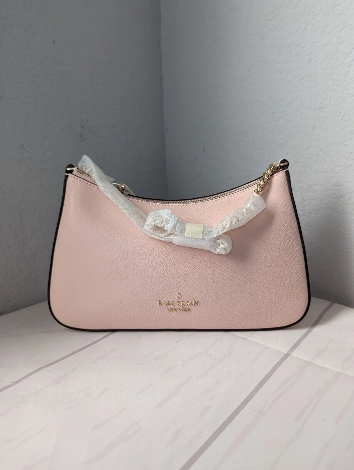 Convertible Crossbody Crossbody Conch Pink Saffiano Leather D27959